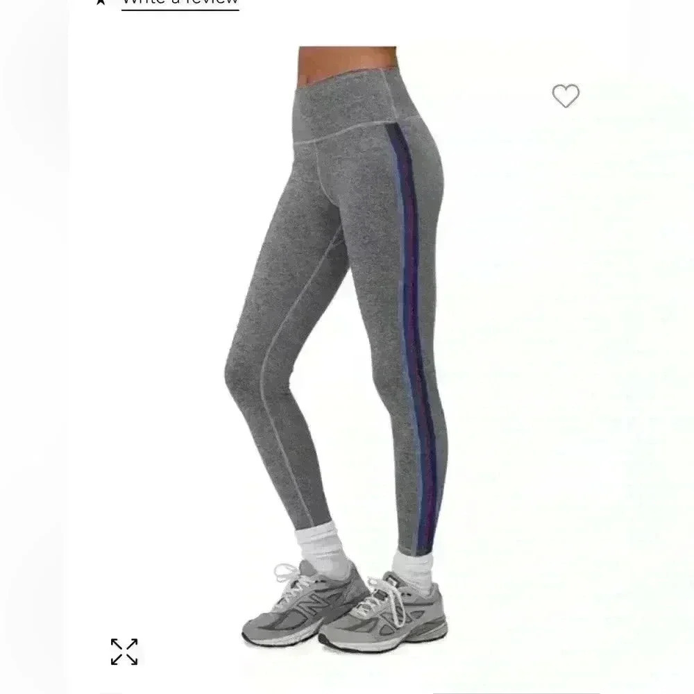 NWT SPIRITUAL GANGSTER spiritual gangster intent tech heather high waist legging